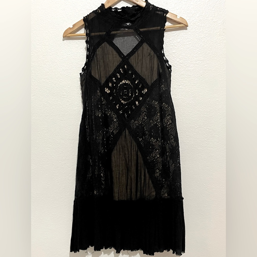 Black Free People Mini Dress